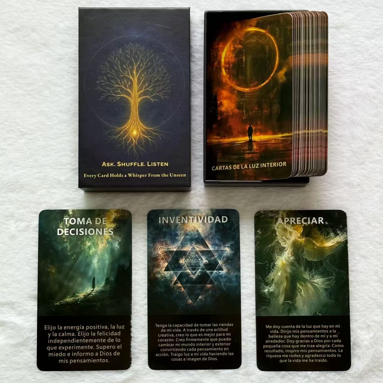 Board Game Love Letter - Spanish Oracle Deck, Inner Sunshine Oracle