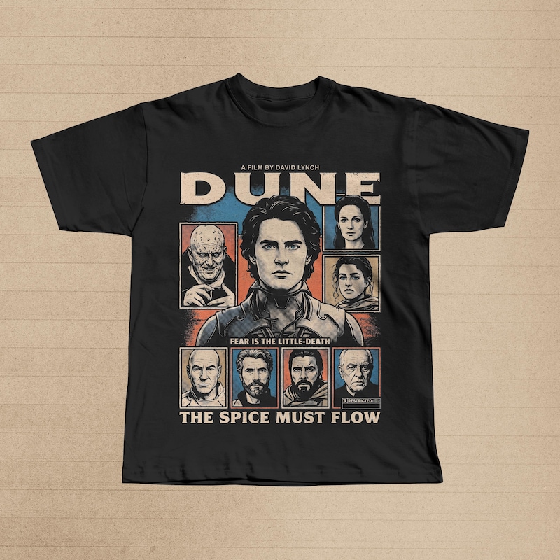 Board Game Dune - Dune Movie Graphic Tee | Paul