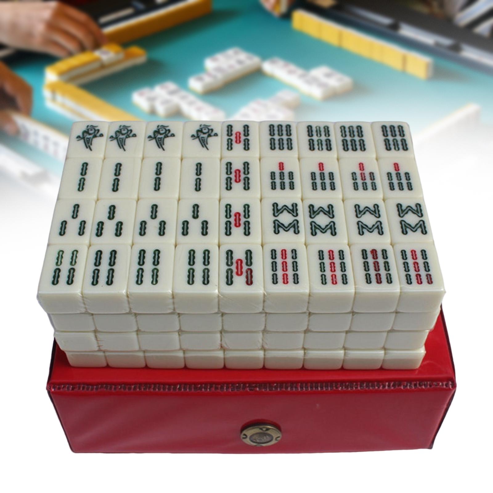Board Game Dune - Portable Complete Mahjong Game Set Board