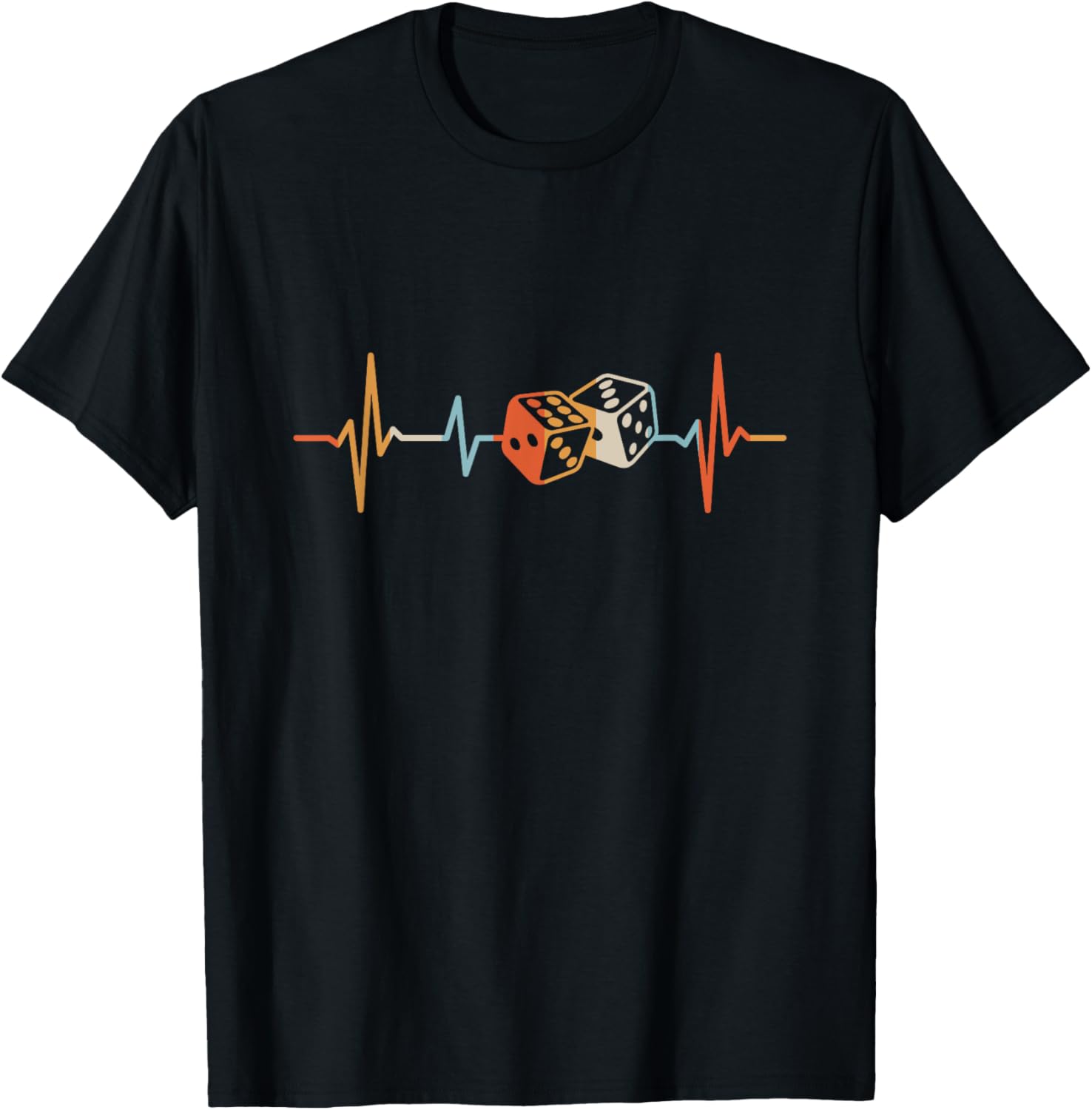 Board Game Vintage - Board Game Heartbeat Dice T-Shirt Vintage