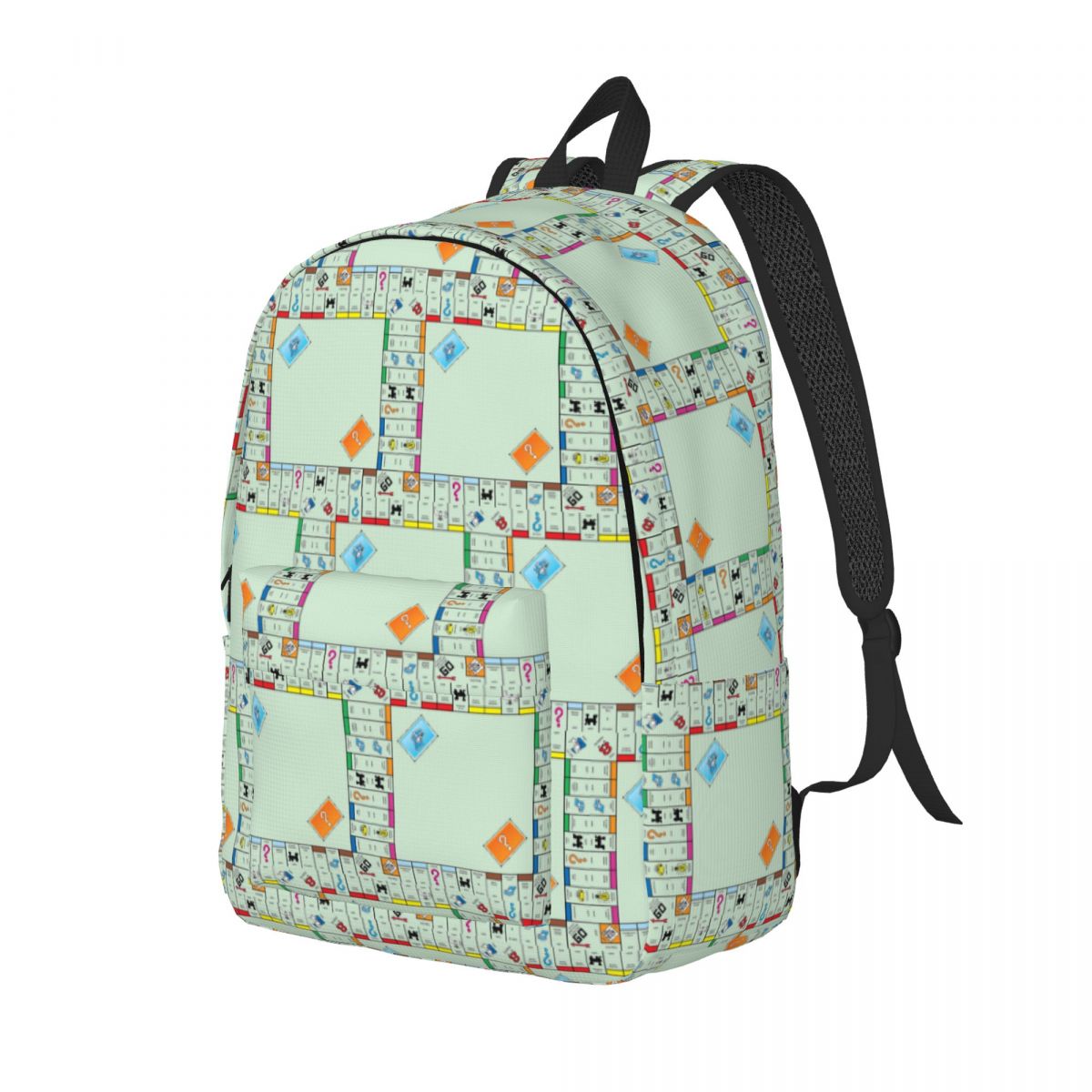 Board Game Monopoly - Board Game Board- Monopoly Backpack Daypack