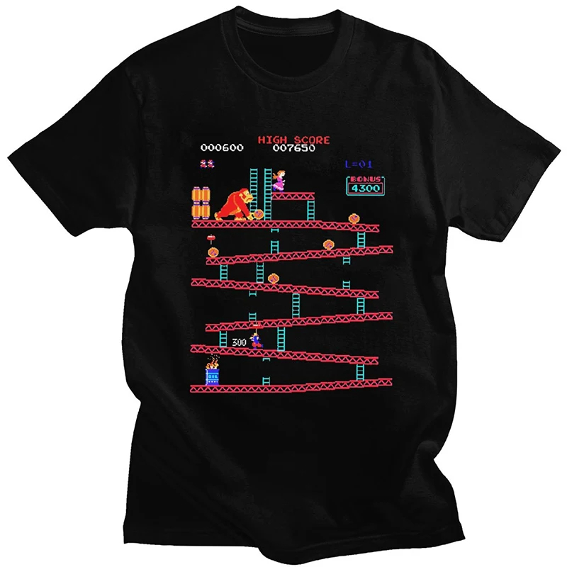 Board Game Vintage - Funny Donkey Kong T Shirt Men