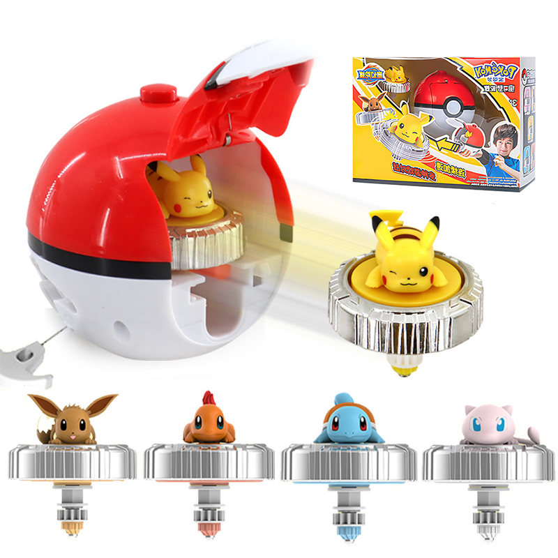 Board Game Monopoly - Pokemon Spinning Top Action Figure Pikachu