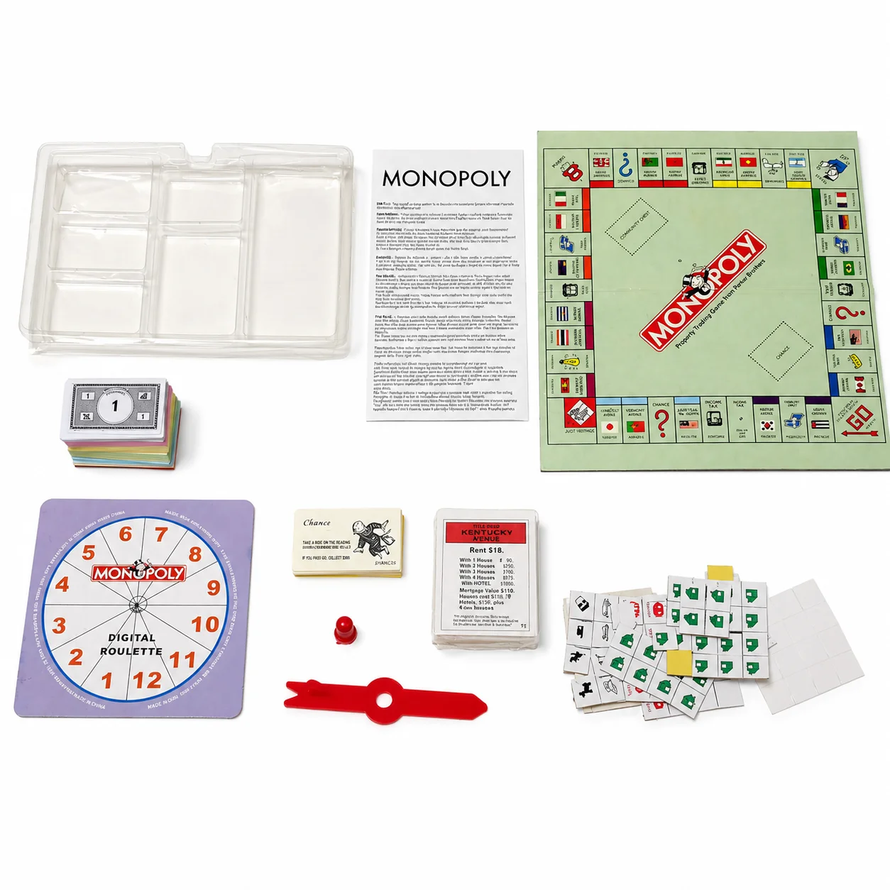 Board Game Monopoly - Monopoly Classic Board Game Family Property