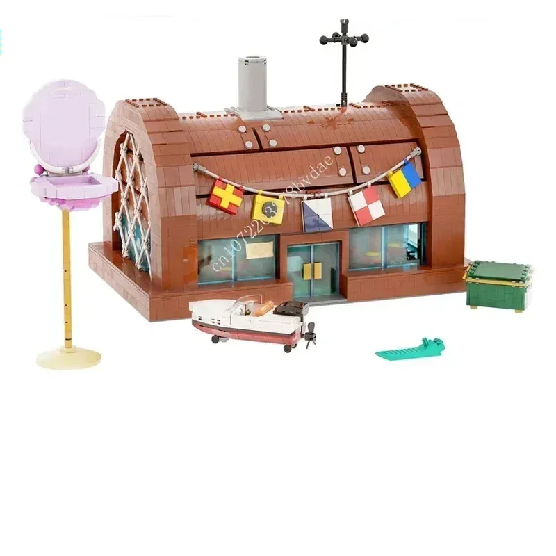 Jigsaw Puzzle Adult - 3458PCS Krusty Krab MOC Puzzle Creative