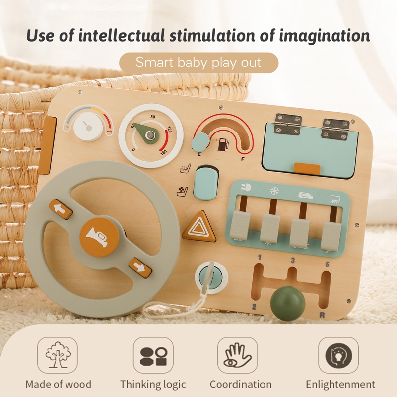 Kids Montessori Toys Car Busy  - đánh giá và giá Board Game Ideas