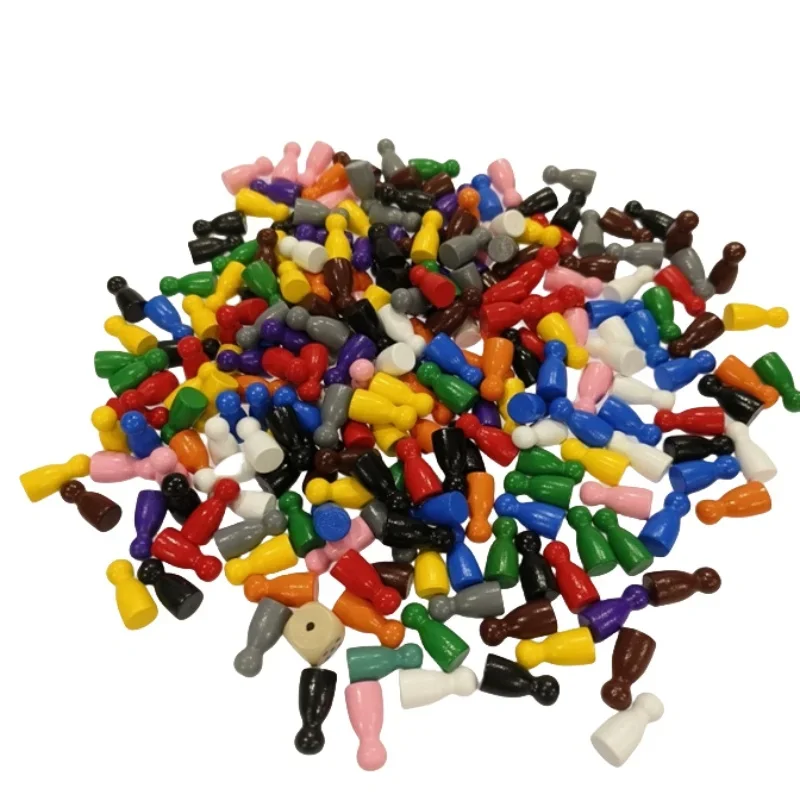 100 Pcs Colorful Wooden Chess  - đánh giá và giá Board Game Loop