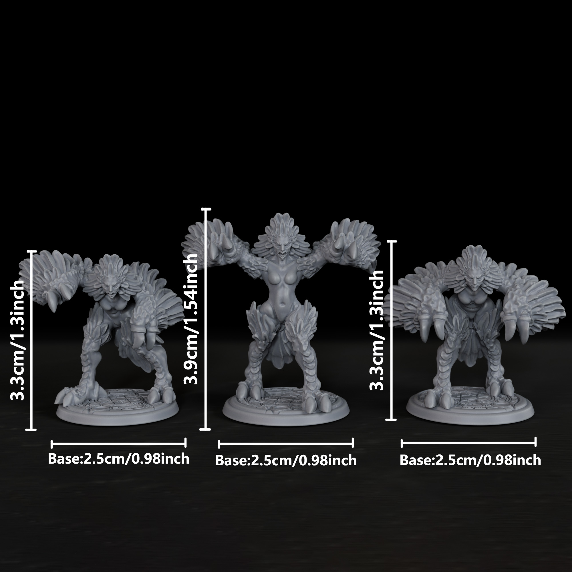RPG Harpies Miniature - Christ - đánh giá và giá Board Game Rpg