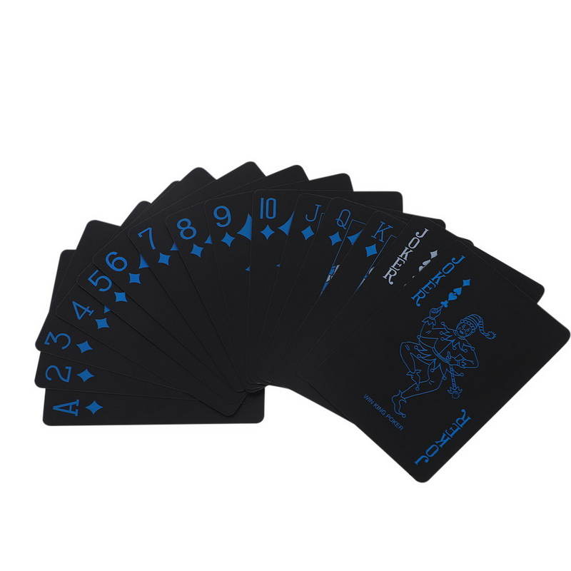 Black Plastic Playing Cards Bl - đánh giá và giá Board Game Illustration