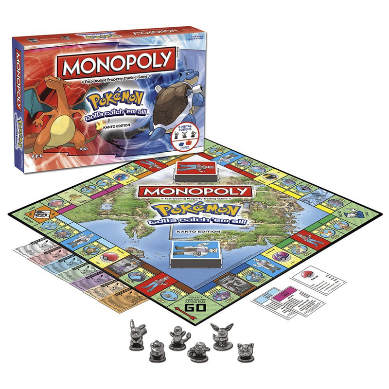 MONOPOLY Pokemon Board Game Ca - đánh giá và giá Board Game Monopoly