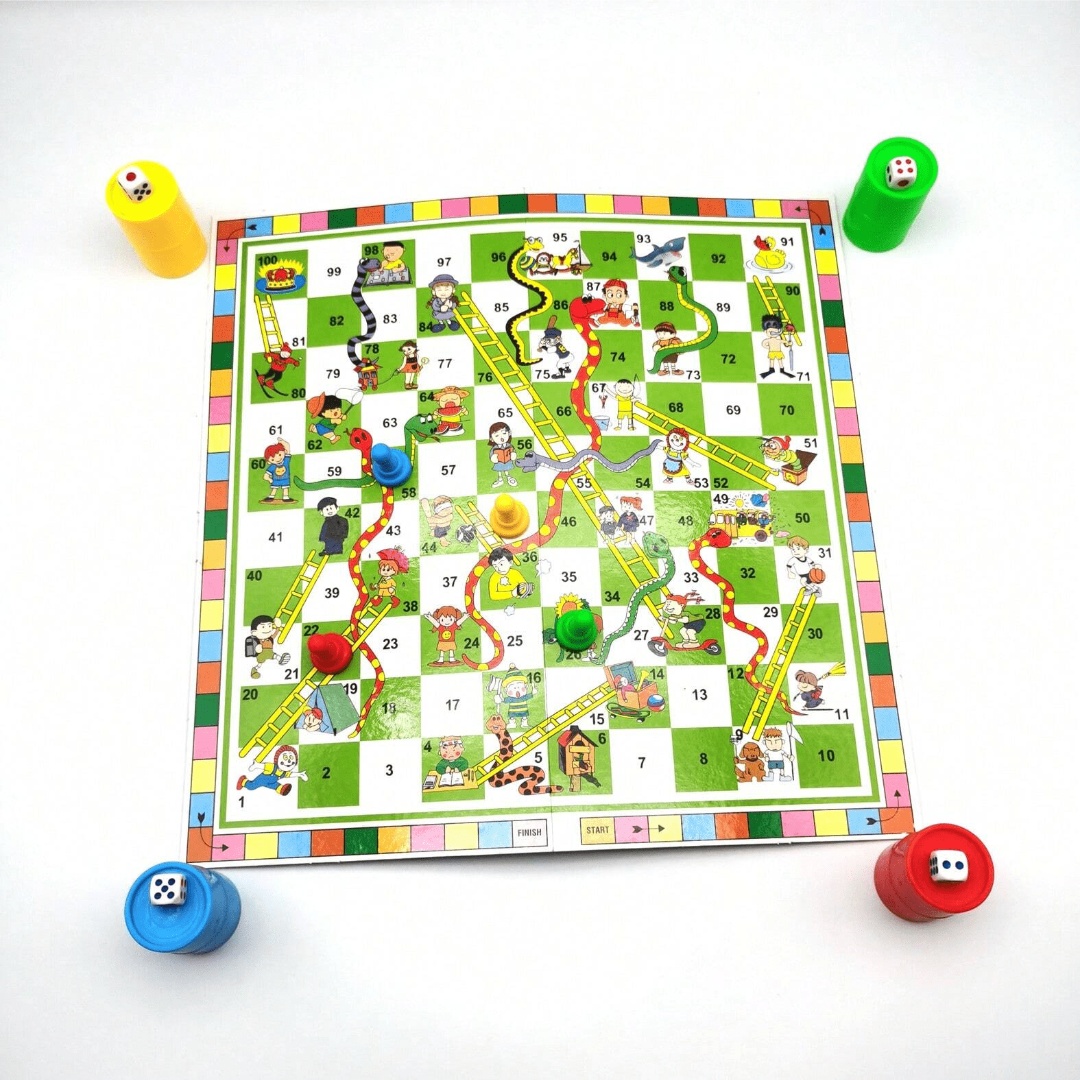 2-in-1 Snake Ladder Chess + Lu - đánh giá và giá Board Game Monopoly