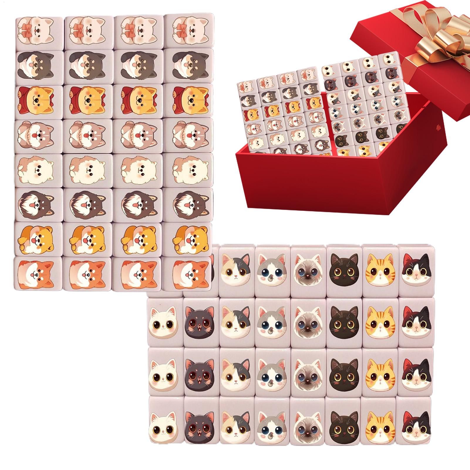 65Pcs mini Mahjong Board Games - đánh giá và giá Board Game Ideas