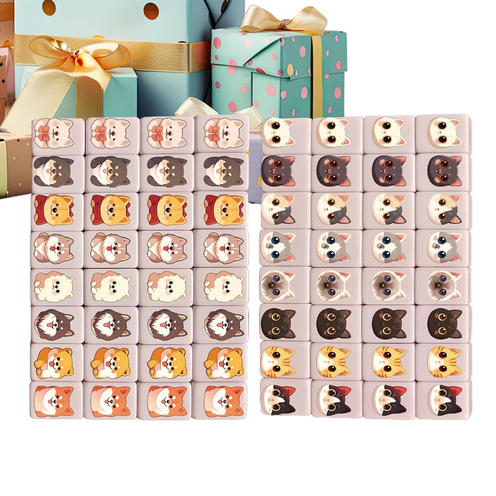 65Pcs mini Mahjong Board Games - đánh giá và giá Board Game Ideas
