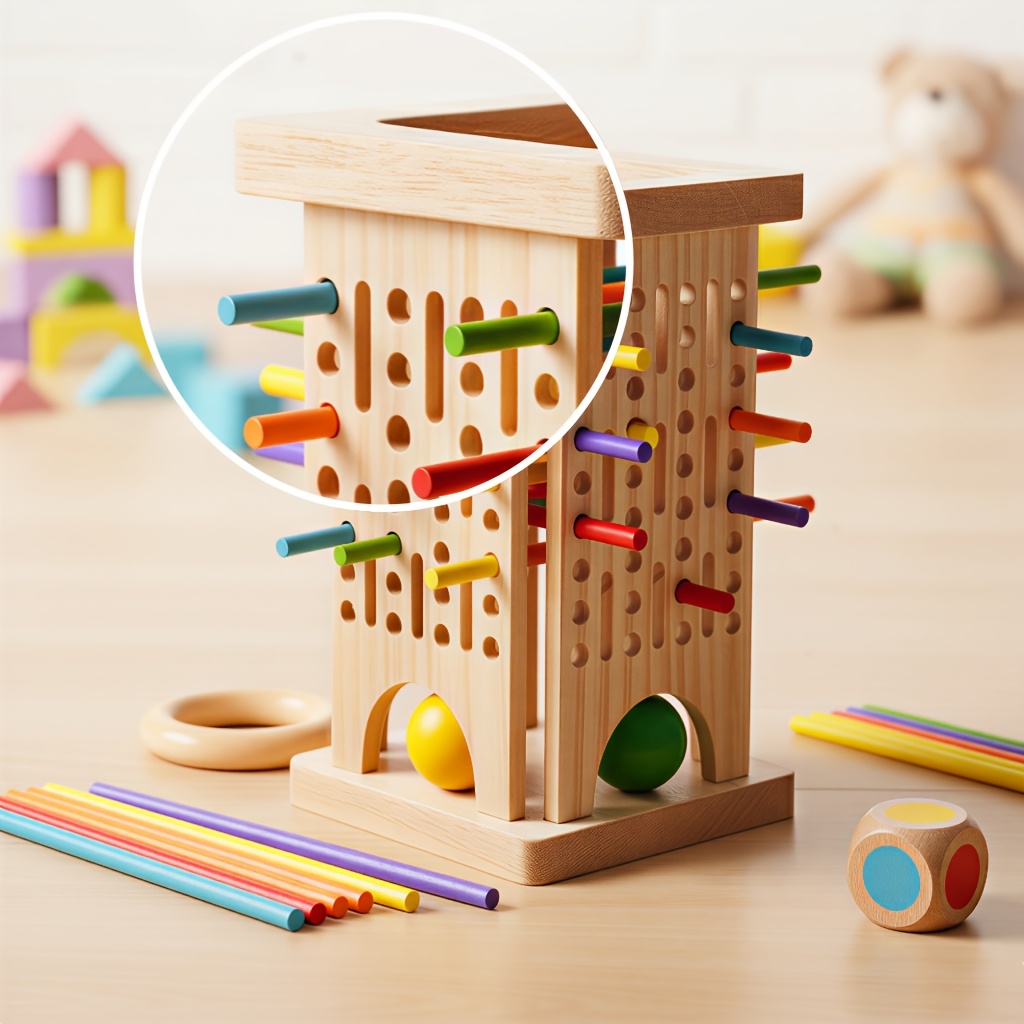 Montessori Wooden Board Game C - đánh giá và giá Board Game Ideas