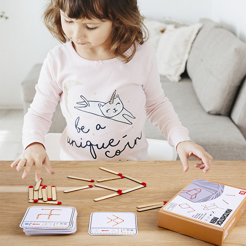 Montessori Matches Puzzles Gam - đánh giá và giá Board Game Diy