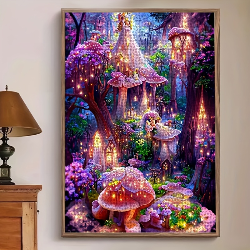 1000pcs Enchanted Forest Jigsa - đánh giá và giá Jigsaw Puzzle Adult