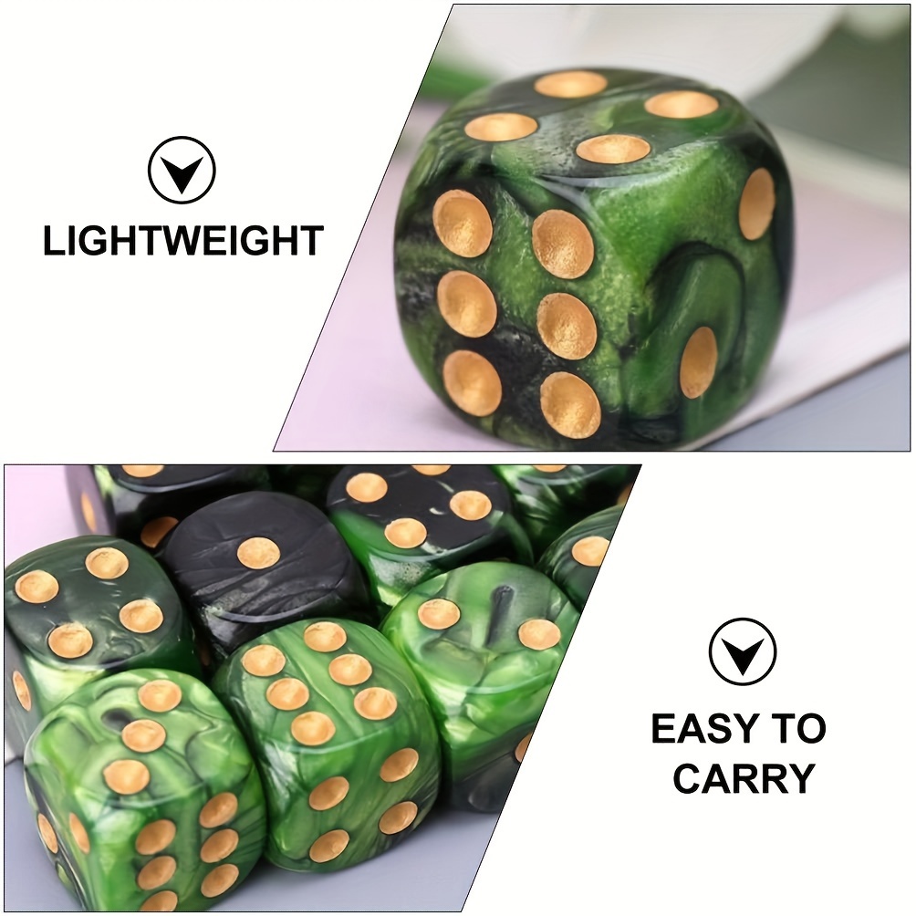 10PCS 16mm Dual-Color D6 Dice  - đánh giá và giá Board Game Loop