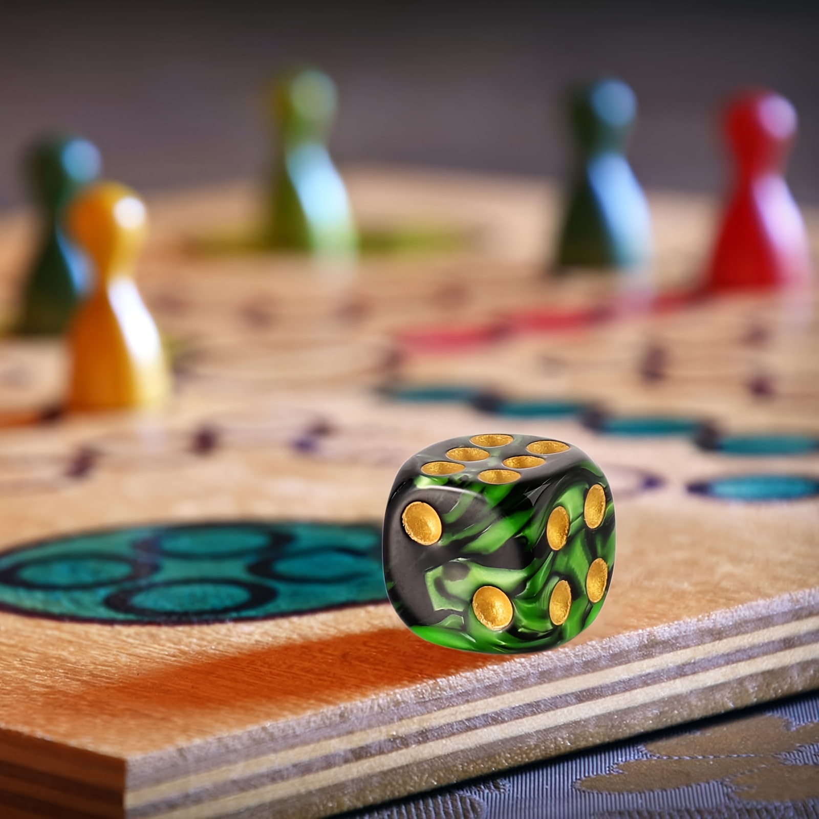 10PCS 16mm Dual-Color D6 Dice  - đánh giá và giá Board Game Loop