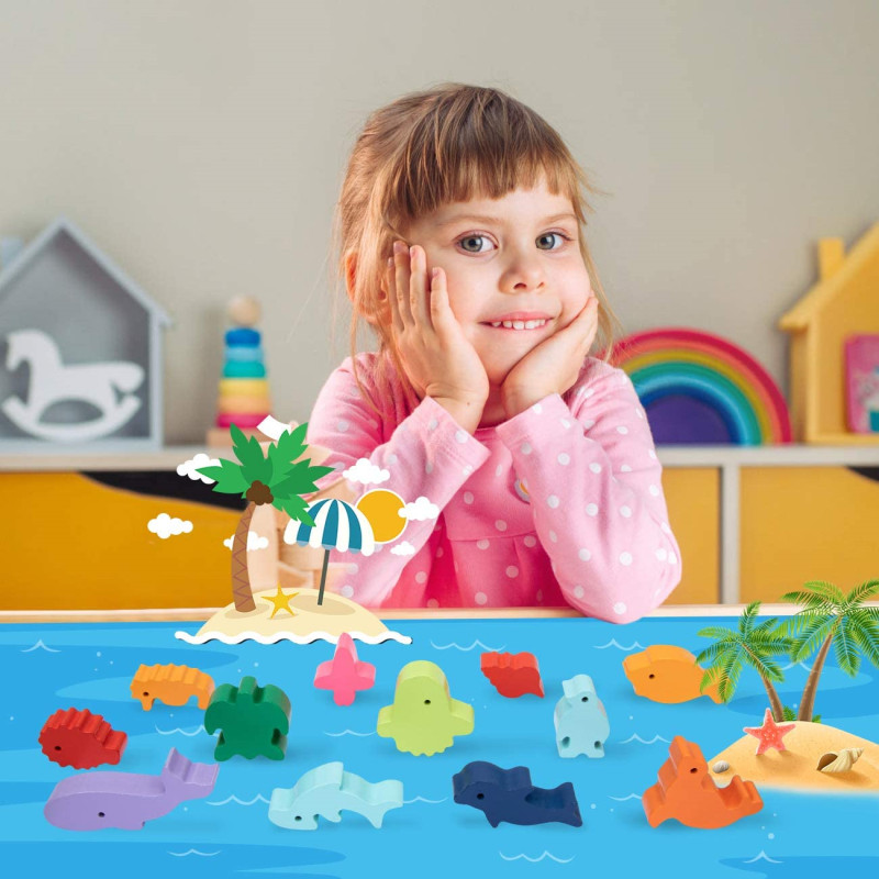 New Children Montessori Wooden - đánh giá và giá Board Game Ideas