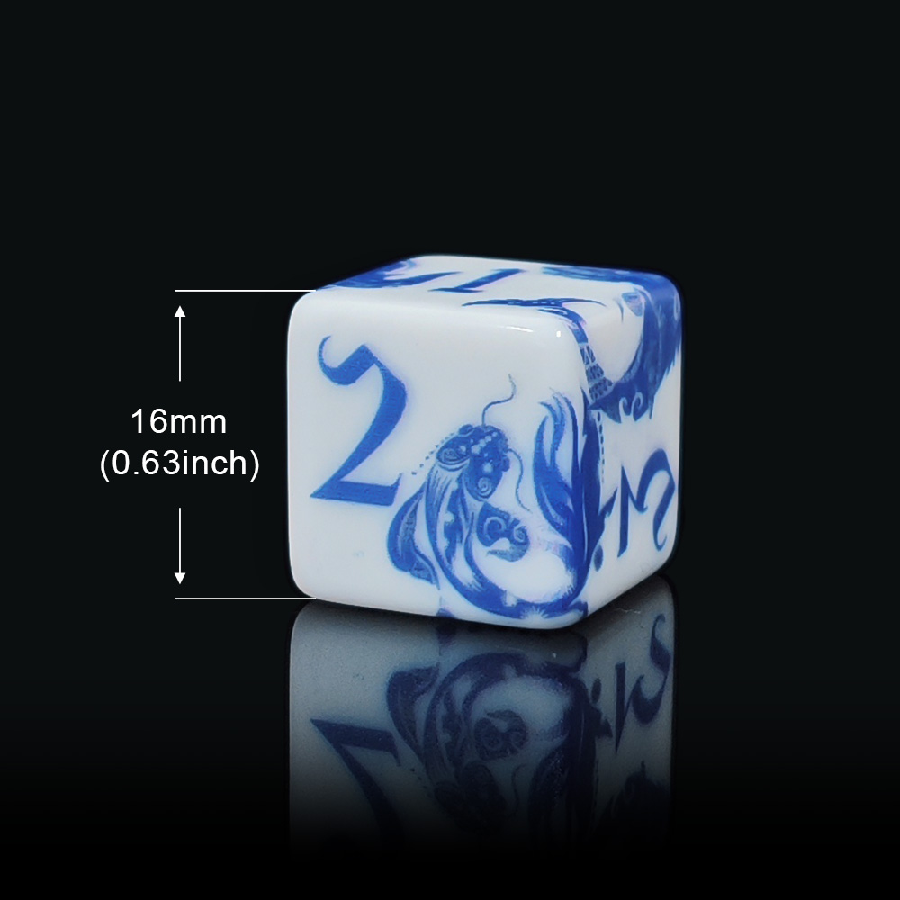 12Pcs Blue And White Porcelain - đánh giá và giá Board Game Rpg