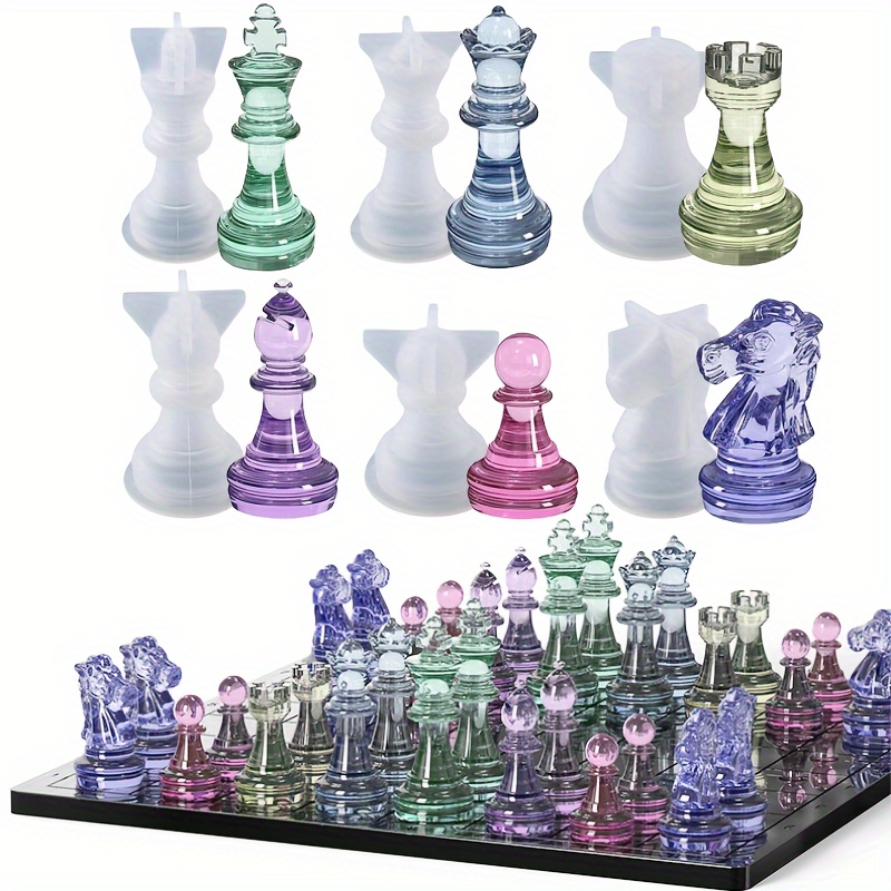 23pcs Chess Set with Silicone  - đánh giá và giá Board Game Diy