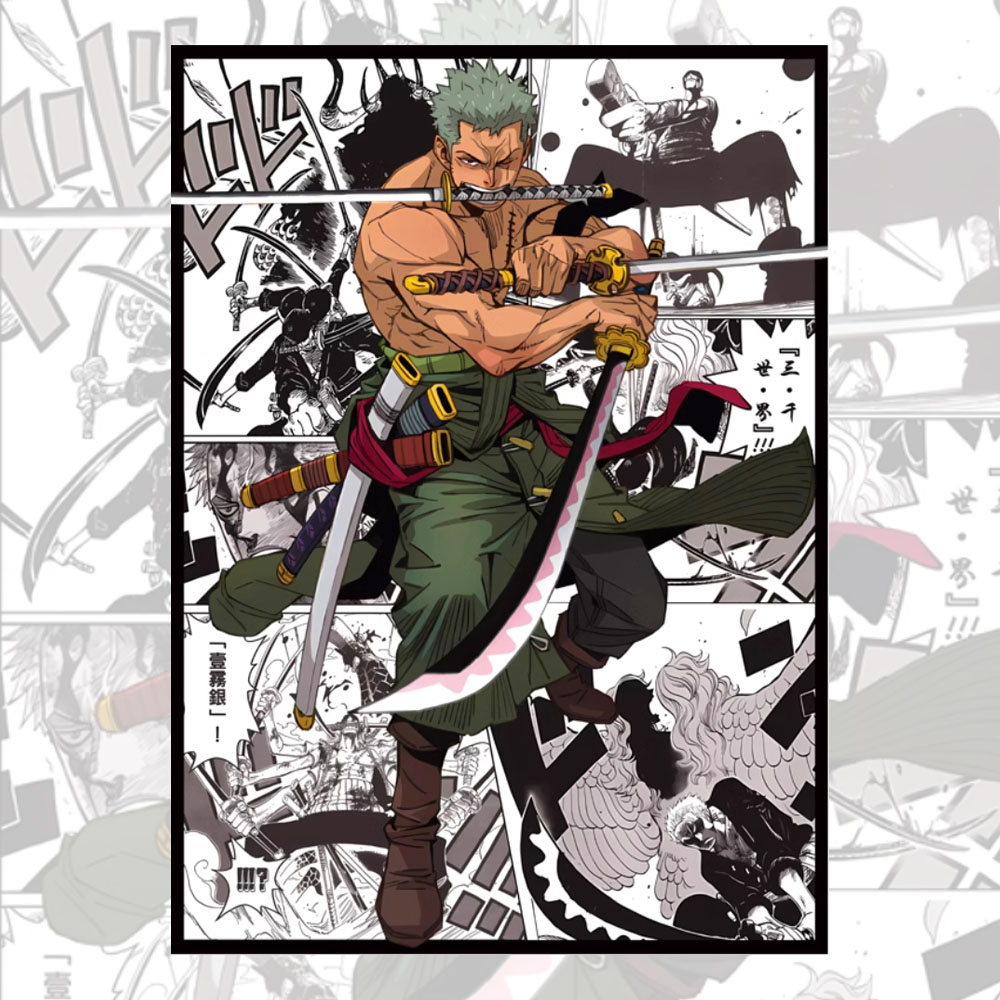 60PCS 66x91mm One Piece Anime  - đánh giá và giá Board Game Illustration