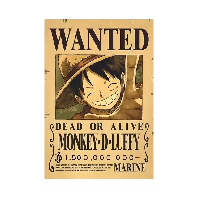 Anime One Piece Bounty Wanted  - đánh giá và giá Board Game Vintage