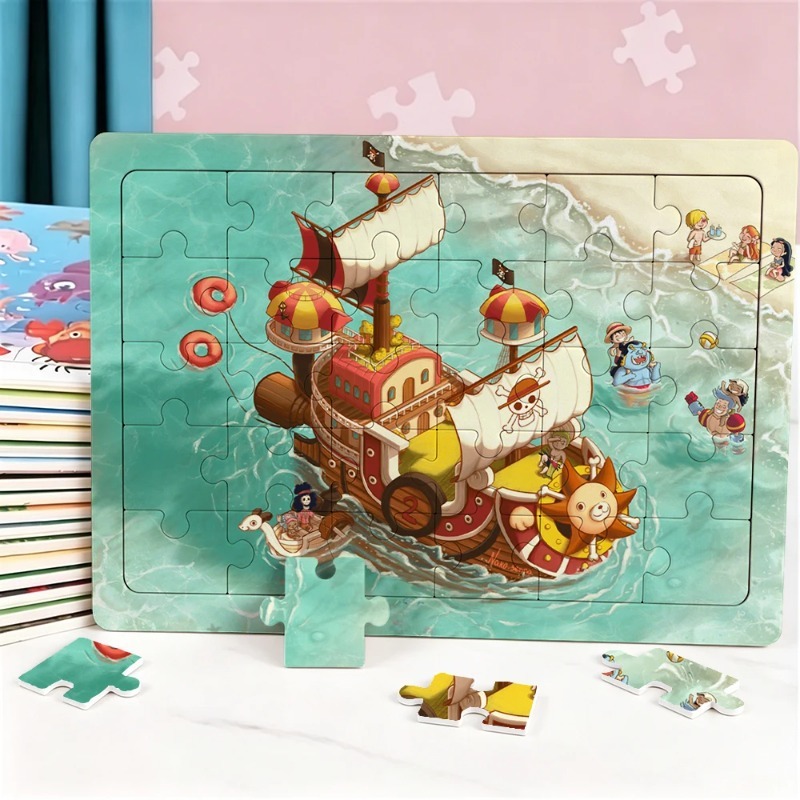 30pcs One Piece Puzzle Cartoon - đánh giá và giá Board Game Diy
