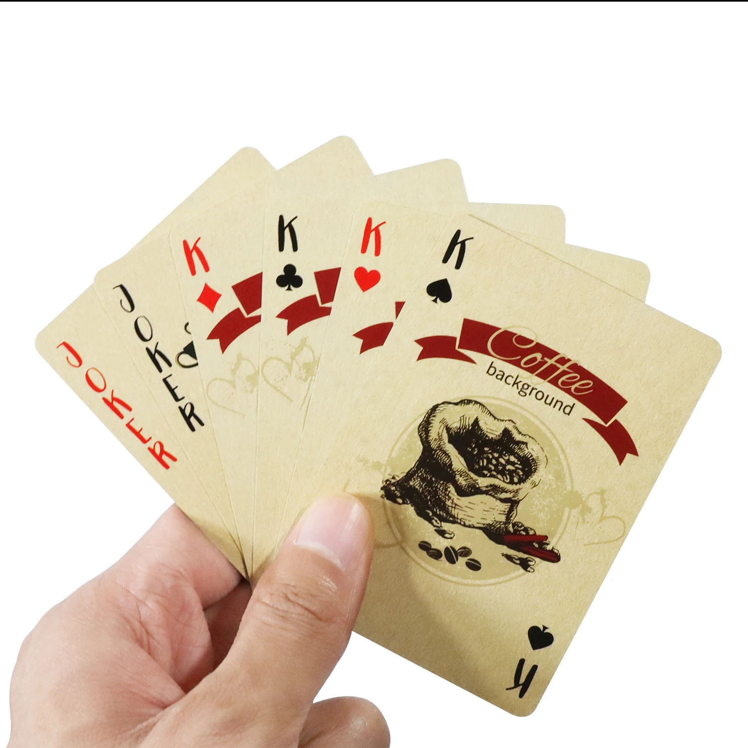 Coffee Paper Playing Cards Vin - đánh giá và giá Board Game Vintage