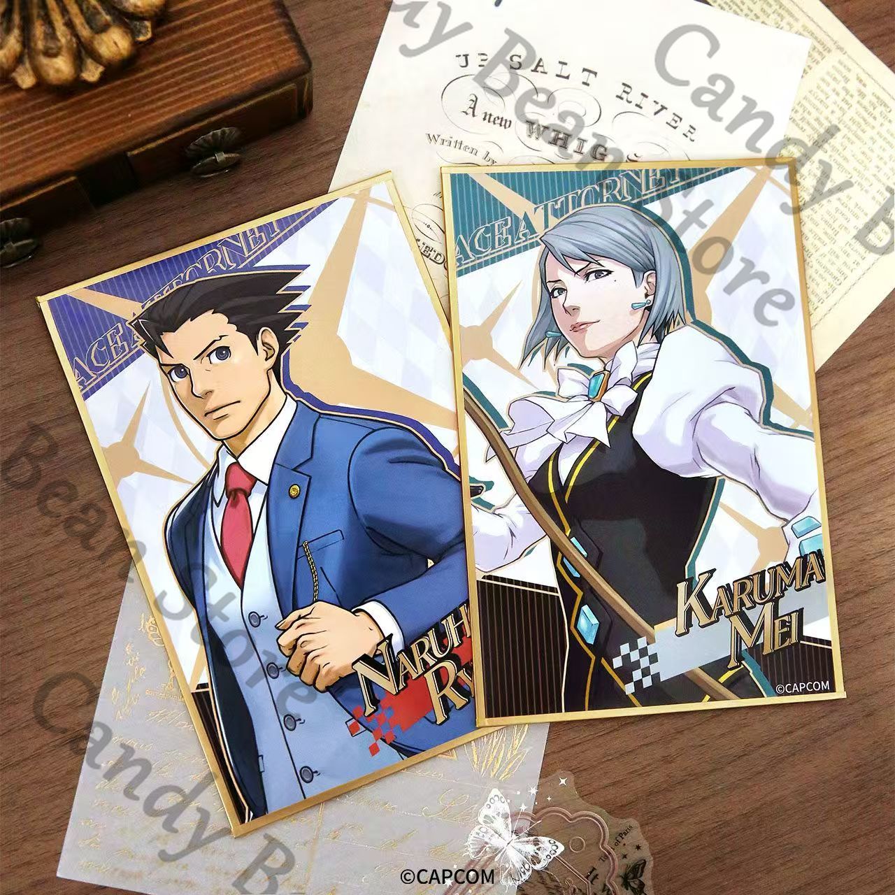 Genuine Anime Ace Attorney Mil - đánh giá và giá Board Game Illustration