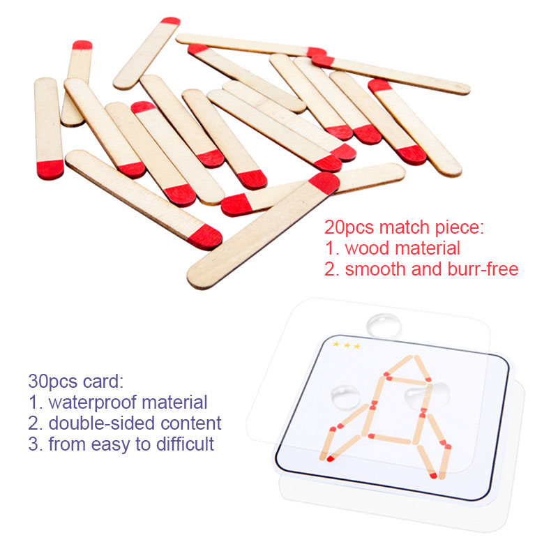 Montessori Matches Puzzles Gam - đánh giá và giá Board Game Ideas
