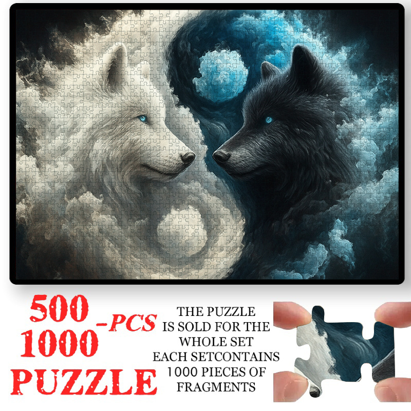 500/1000pcs Tai Chi Yin-Yang & - đánh giá và giá Jigsaw Puzzle Adult