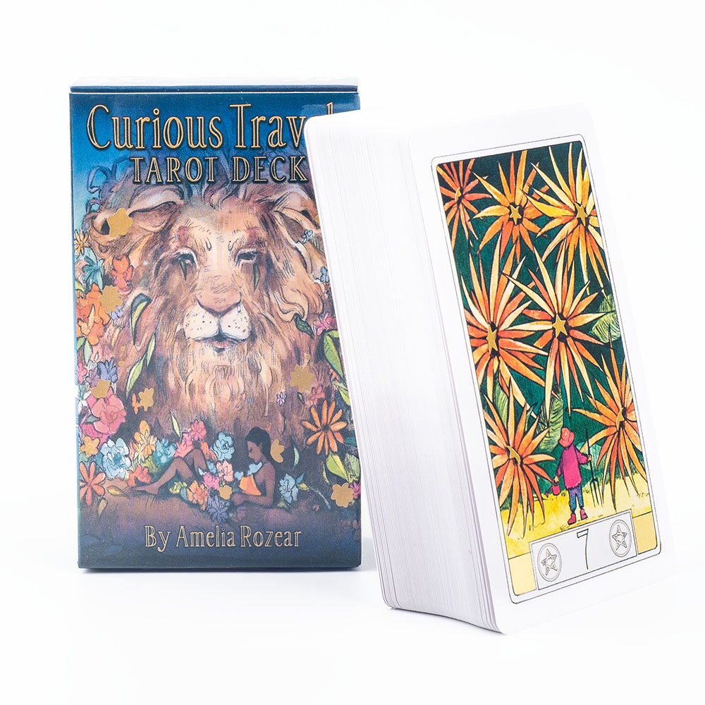 Curious Travels Tarot 10.3*6cm - đánh giá và giá Board Game Illustration