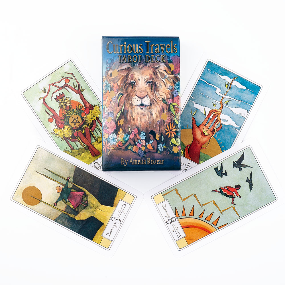 Curious Travels Tarot 10.3*6cm - đánh giá và giá Board Game Illustration