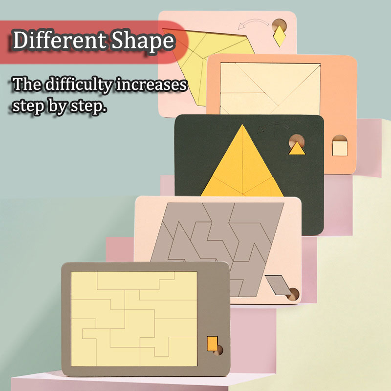 Wooden Geometric Puzzles Chall - đánh giá và giá Jigsaw Puzzle Adult