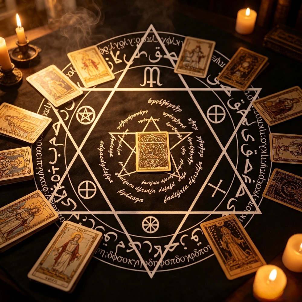 49cm Square Tarot Table Cloth, - đánh giá và giá Board Game Vintage