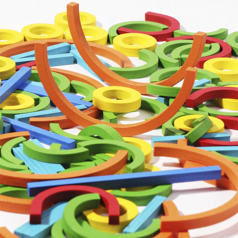 Wooden Creative Sticks And Rin - đánh giá và giá Board Game Loop