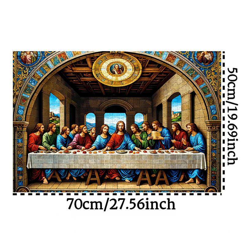 1000pcs Last Supper by Leonard - đánh giá và giá Jigsaw Puzzle Adult