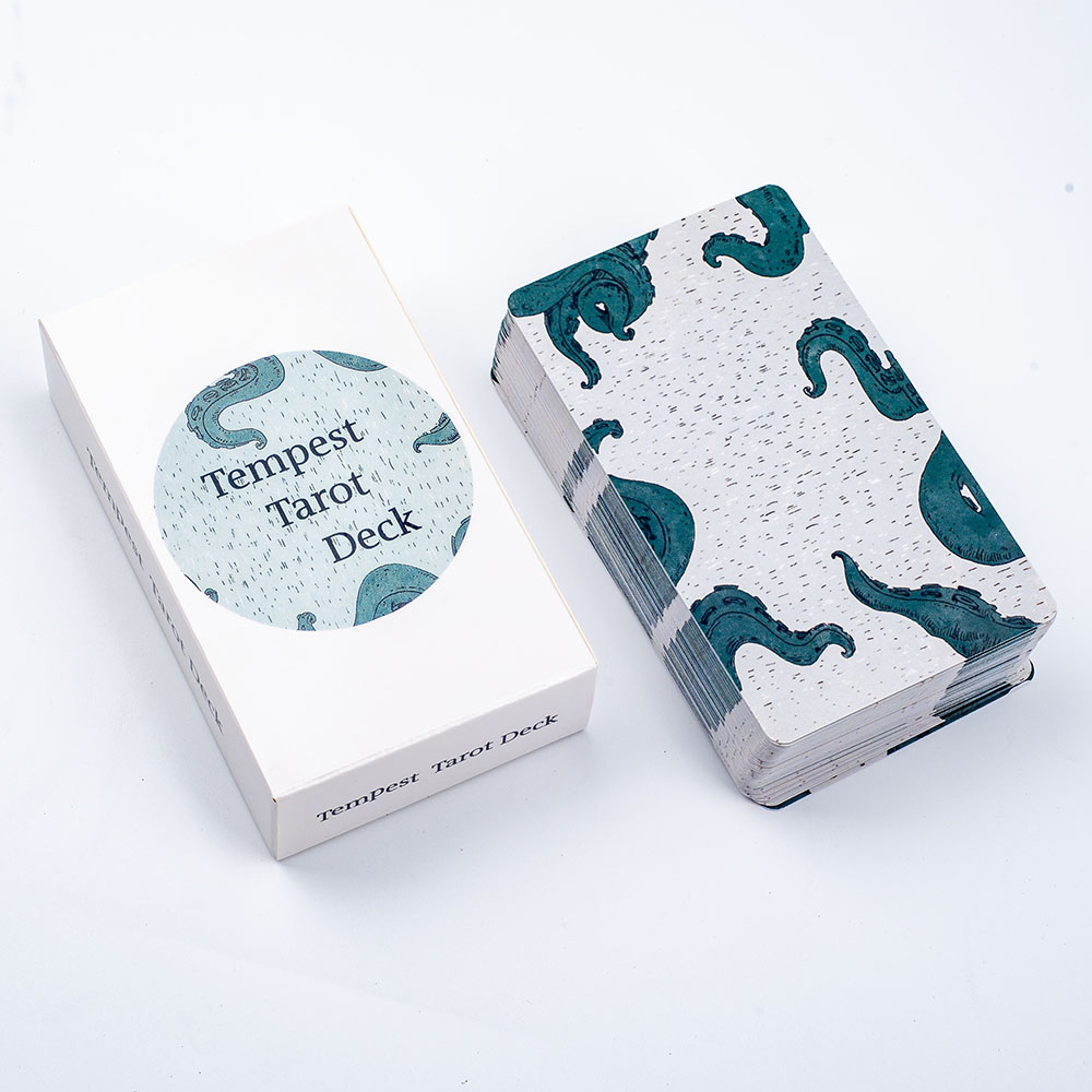 Ocean Themed Tempest Tarot  De - đánh giá và giá Board Game Illustration