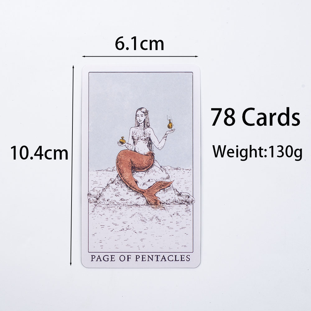 Ocean Themed Tempest Tarot  De - đánh giá và giá Board Game Illustration